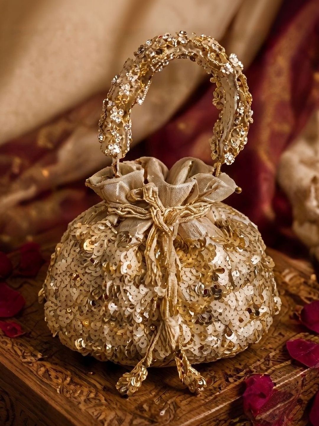 Nui Embellished Handheld Bag-picture-50