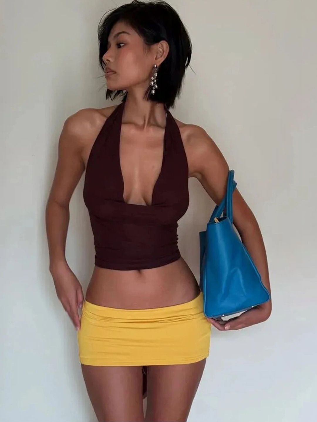 LULU & SKY Halter Neck Crop Top-picture-34