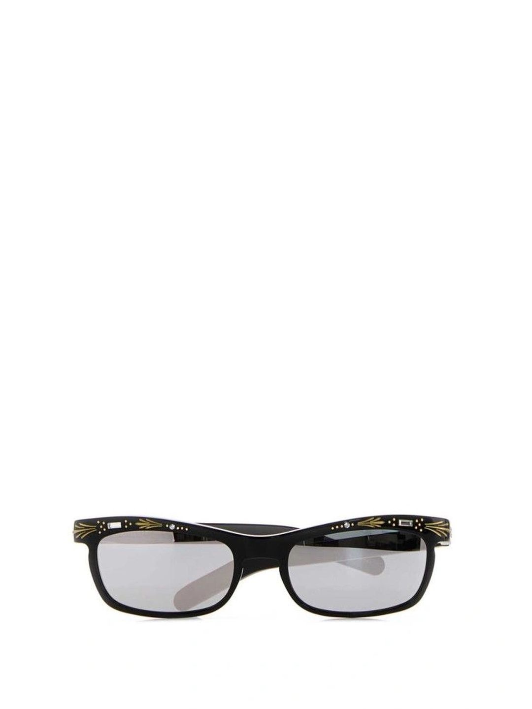 Valentino Garavani Women Grey Lens & Black Rectangle Sunglasses with-picture-11