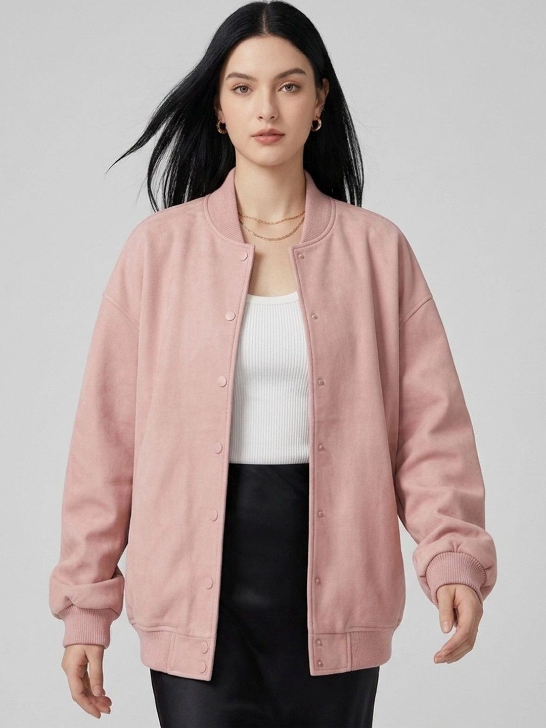 Suo Women Bomber Jacket-picture-38