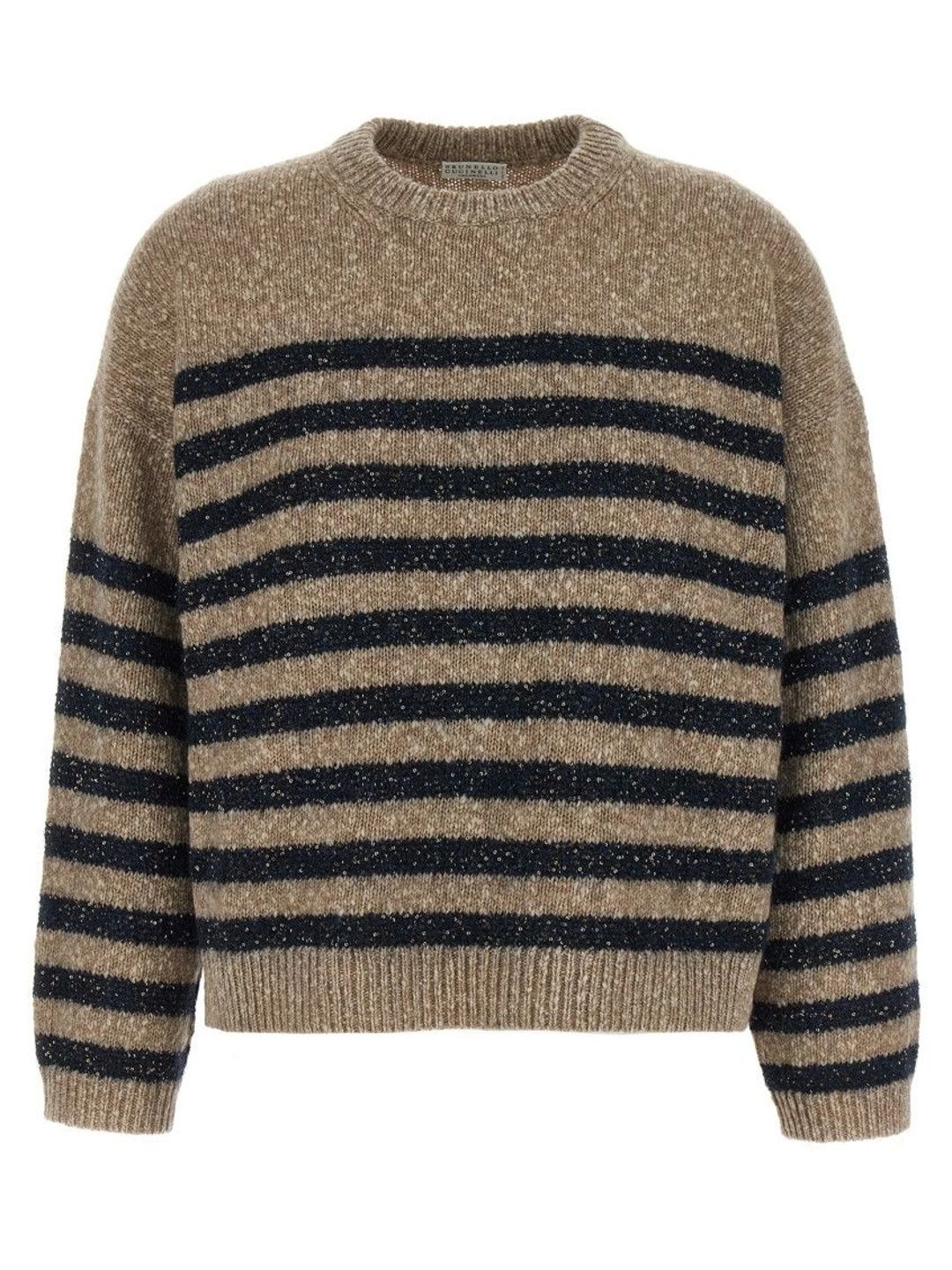 Brunello Cucinelli Women Striped Woollen Pullover-picture-27