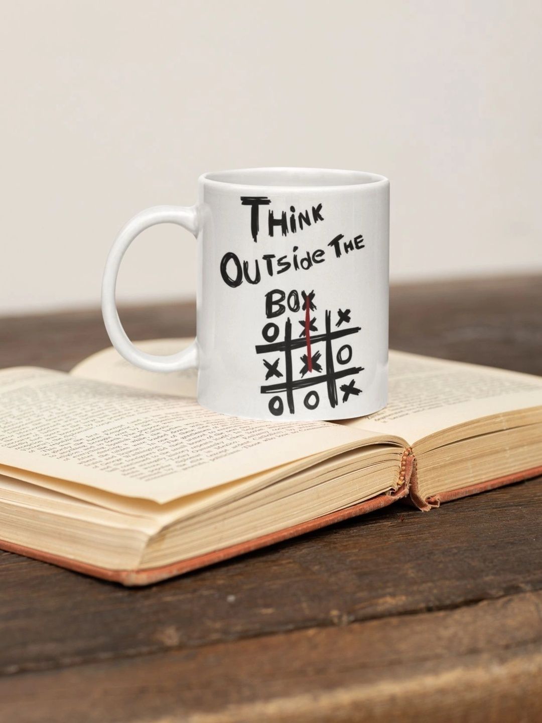TAJNAN White Text or Slogans Printed Ceramic Glossy Mugs Set of Cups and Mugs-image-28