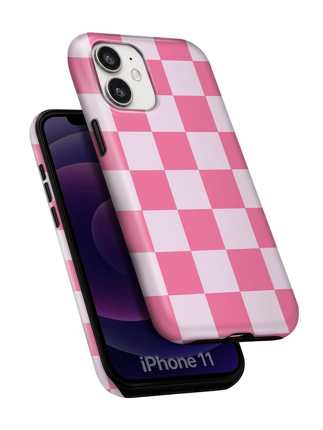 QRIOH Geometric Printed iPhone 11 Back Case Mobile Accessories-picture-31