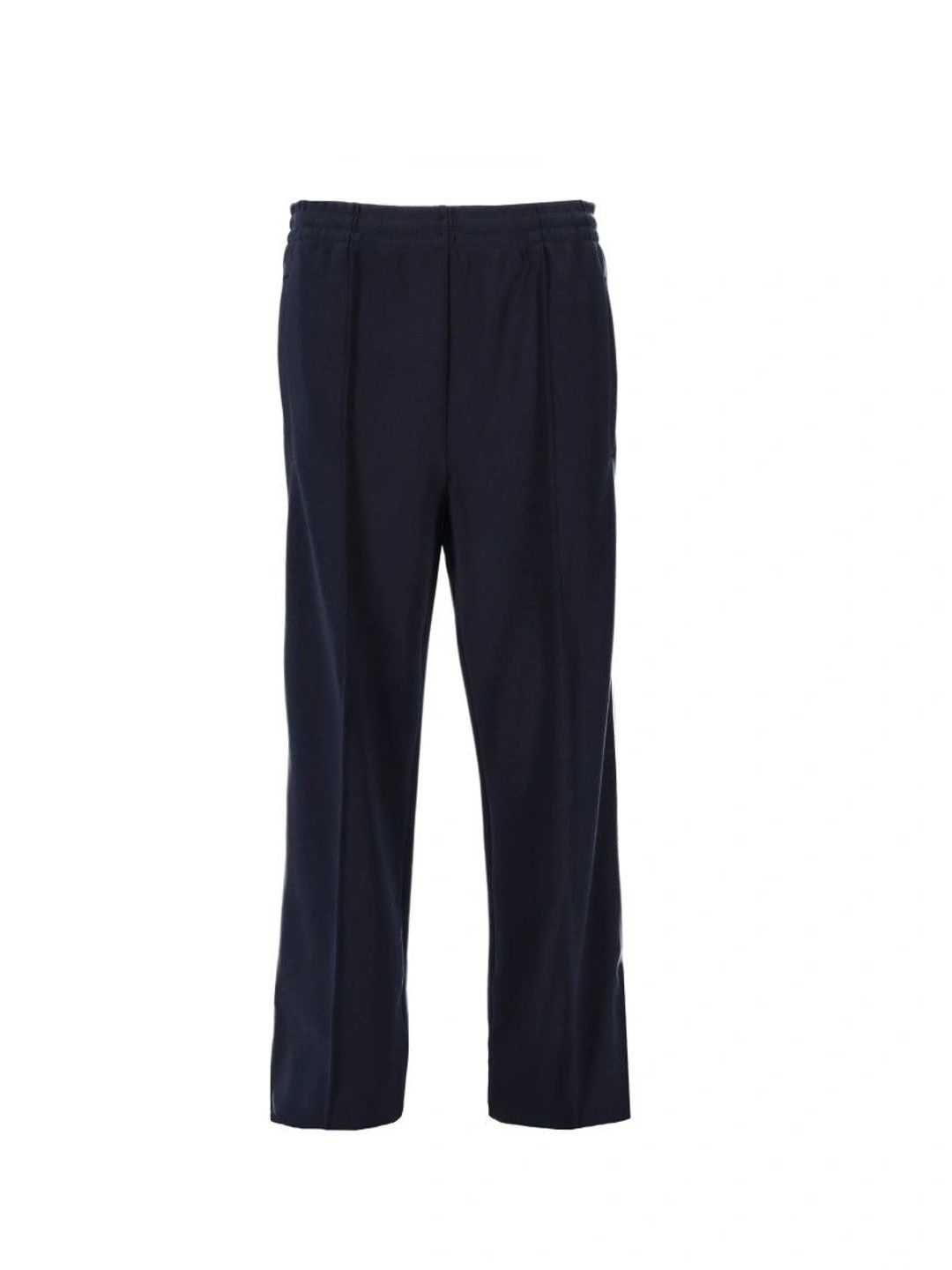 Miu Miu Navy Blue Straight Flat Front Pants-image-41