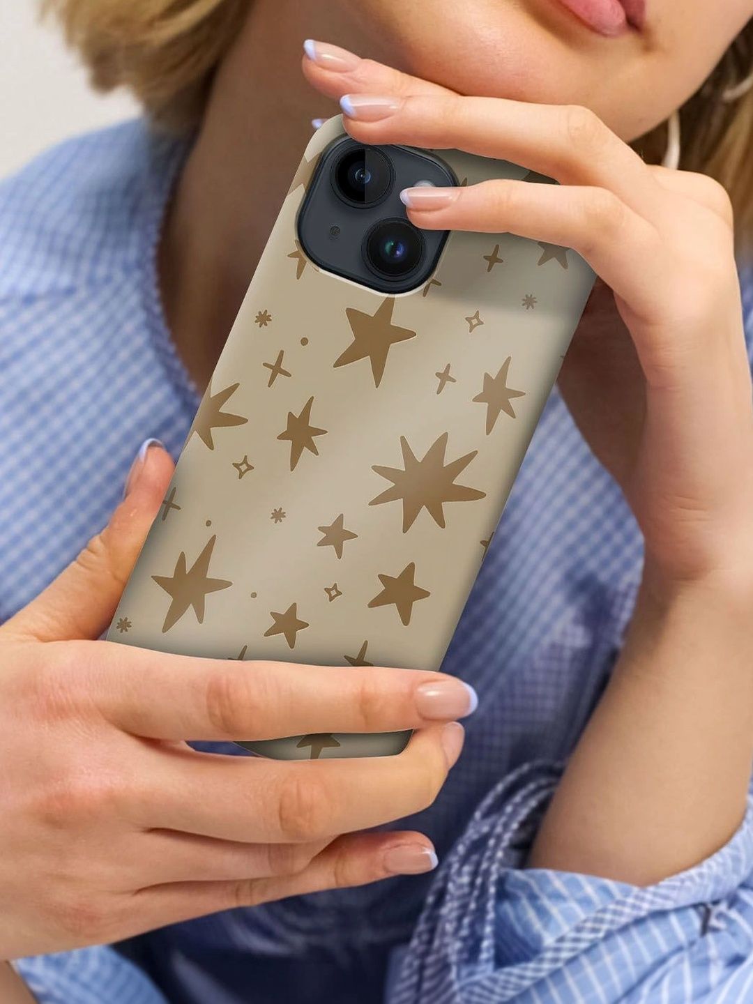 QRIOH Geometric Printed iPhone 11 Back Case Mobile Accessories-picture-34