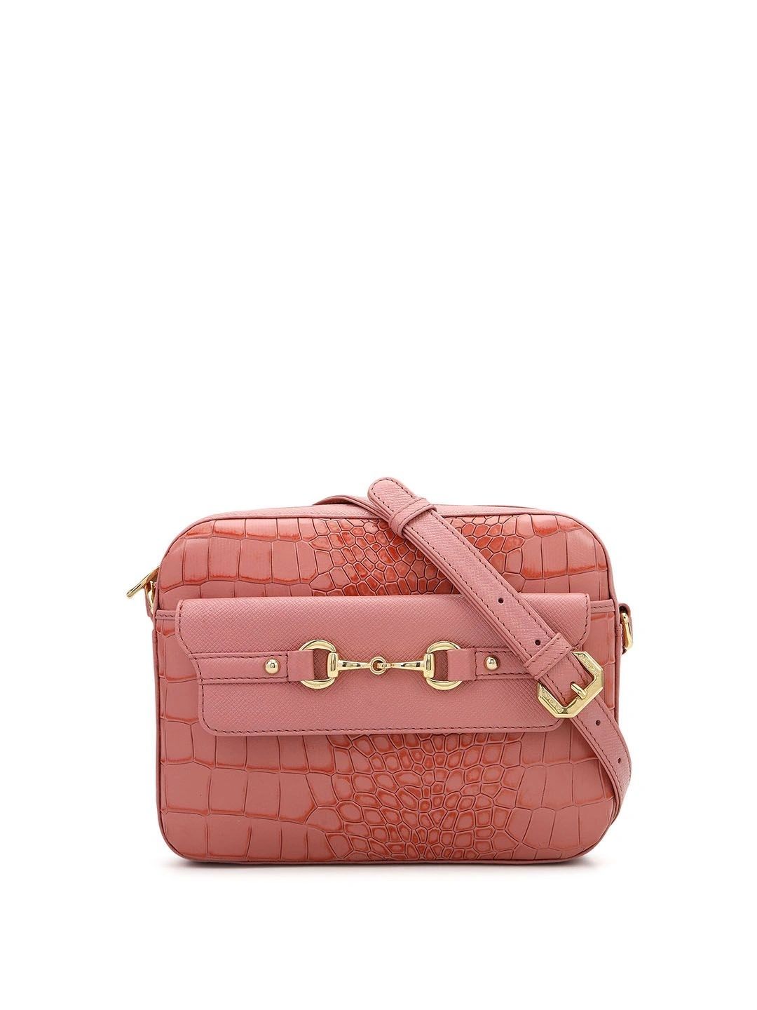 Da Milano Textured Leather Sling Bag-picture-13