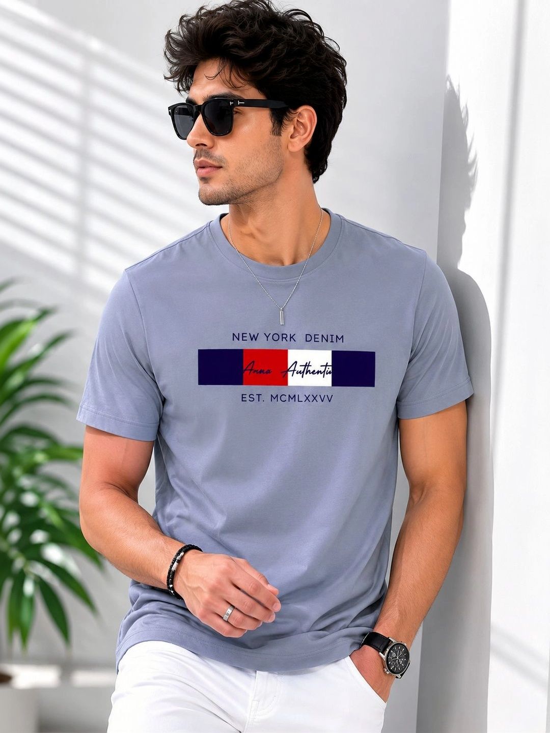MOSSMOOR Men Brand Logo Printed T-shirt-picture-51