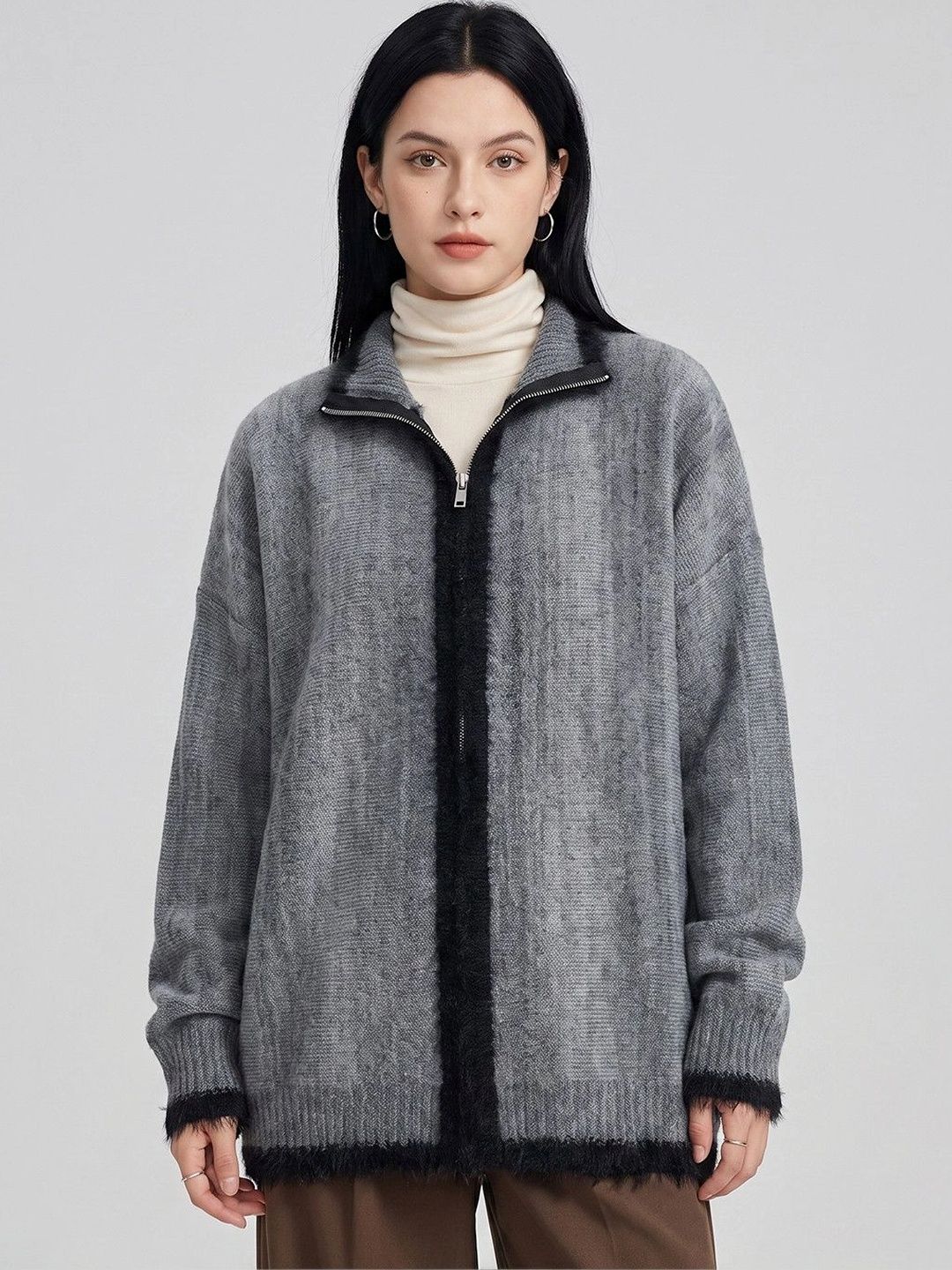 Suo Women Open Front Jacket-picture-53