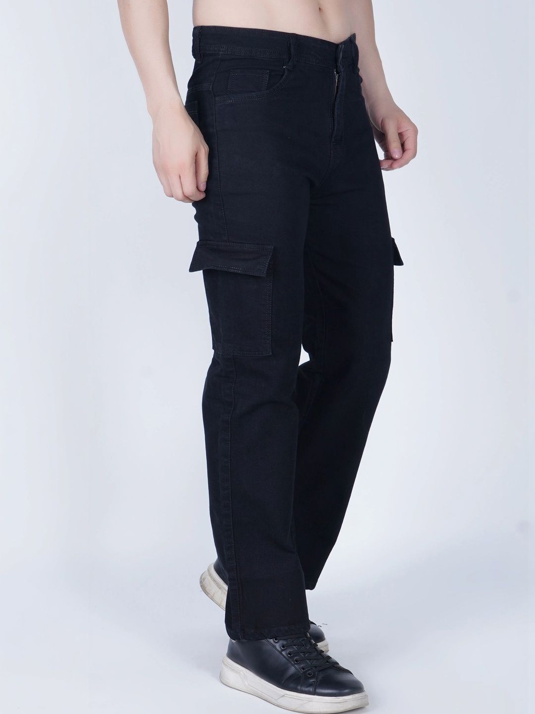 Metronaut Men Classic Cargos Trousers-picture-21