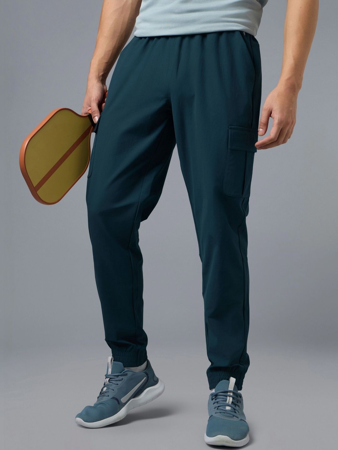 Technosport Men Slim Fit Rapid-Dry Training Joggers-image-14