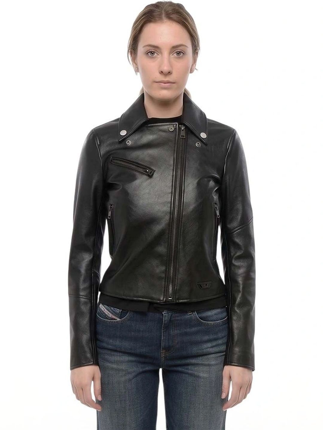 DIESEL Women Biker Jacket-picture-22