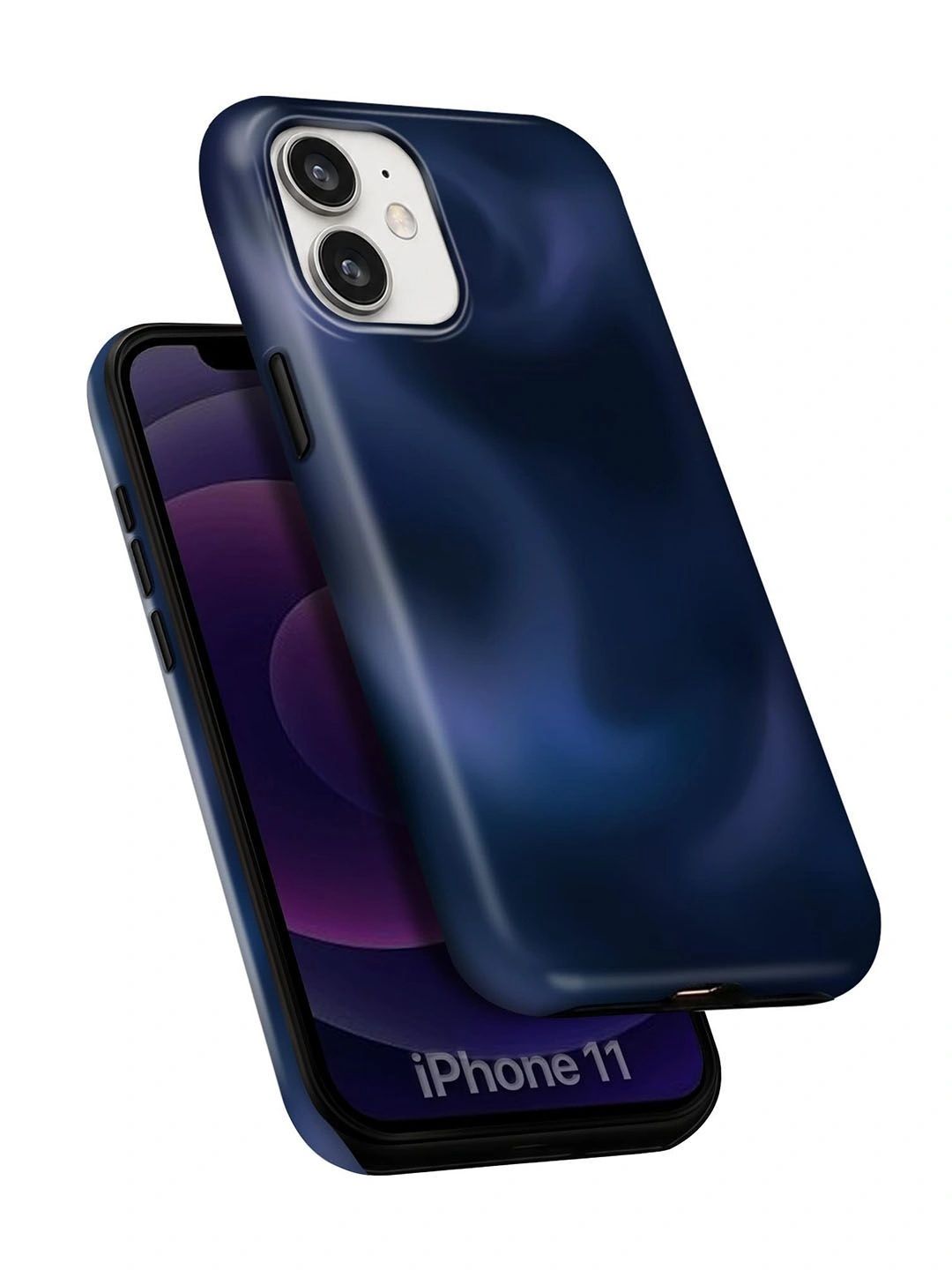 QRIOH Solid Printed iPhone 11 Back Case Mobile Accessories-picture-34