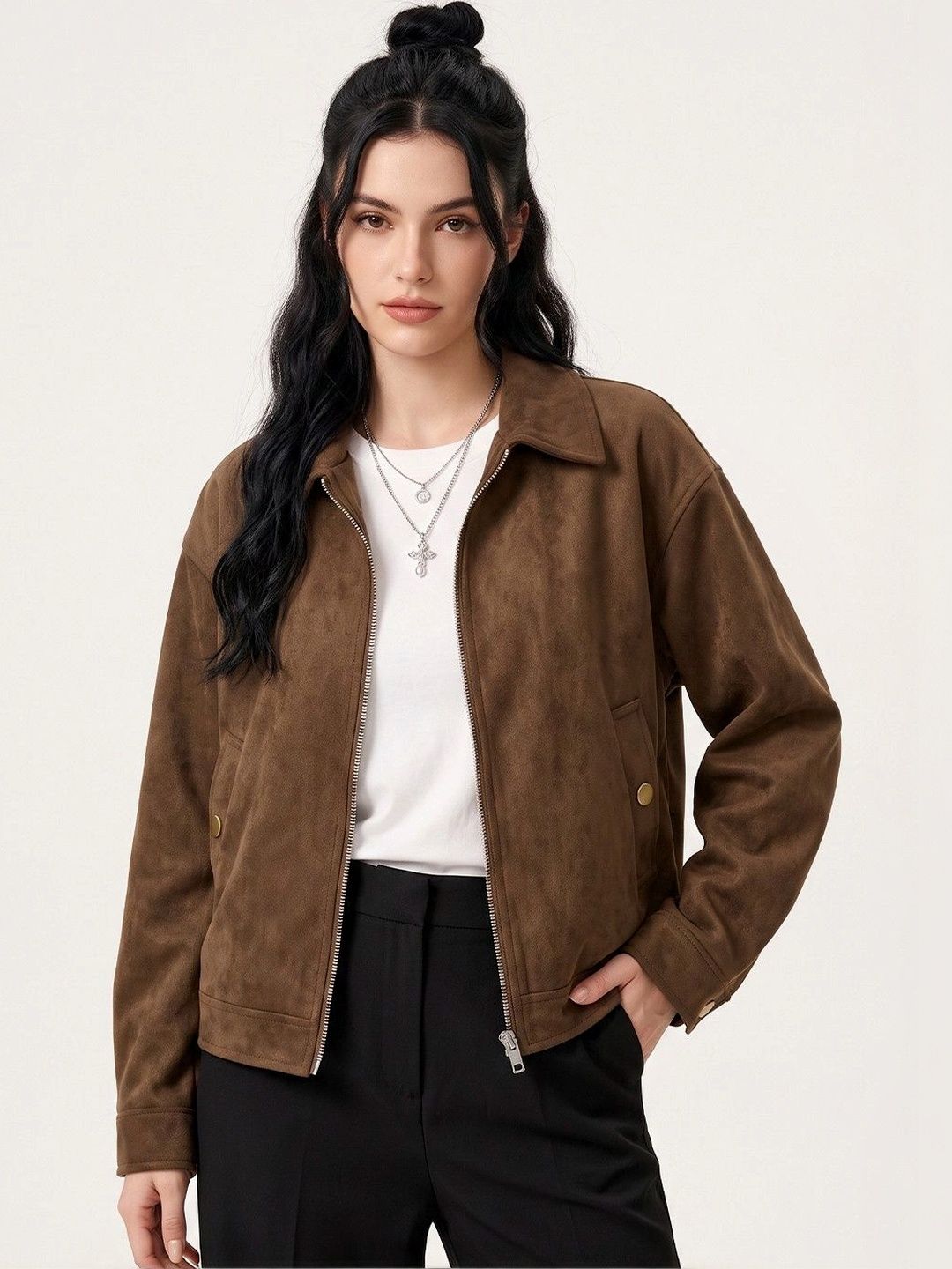 Suo Women Woven Jacket-picture-35