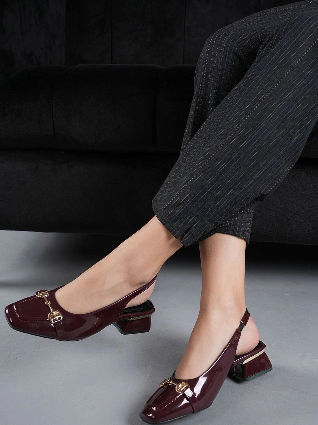 Lavie Block Pumps with Buckles-picture-54