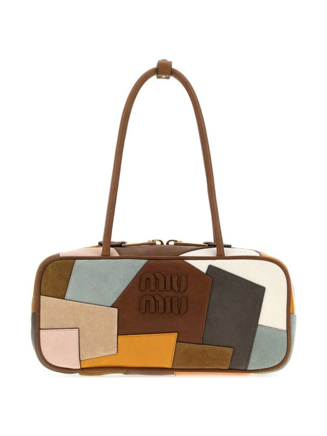Miu Miu Colourblocked Leather Handheld Bag-picture-21