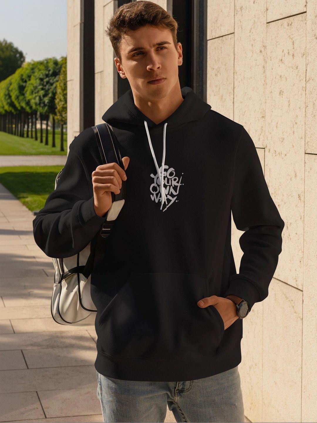 MERCHX Unisex Printed Hooded Sweatshirt-picture-16