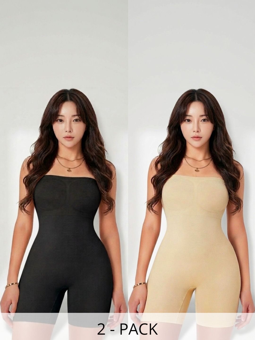 DHANDAI FASHION Pack of 2 Seamless Full High-Rise Tummy & Thigh Full Shapewear-picture-46