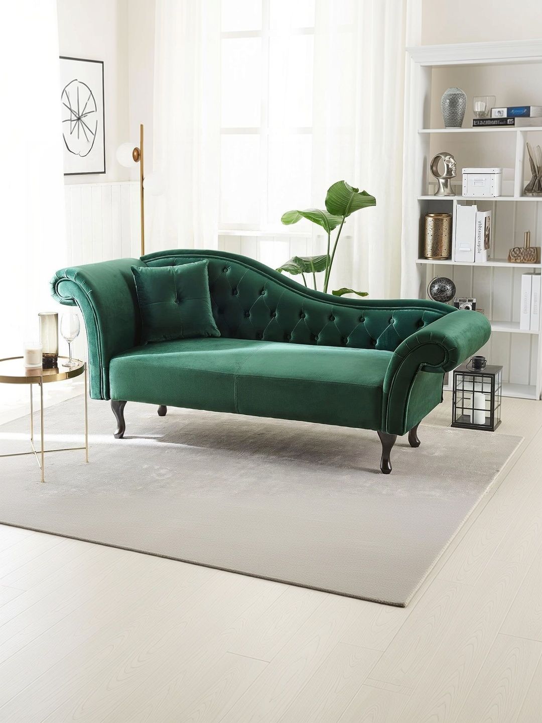 Soul craft Green 3 Seater Sofa-image-15
