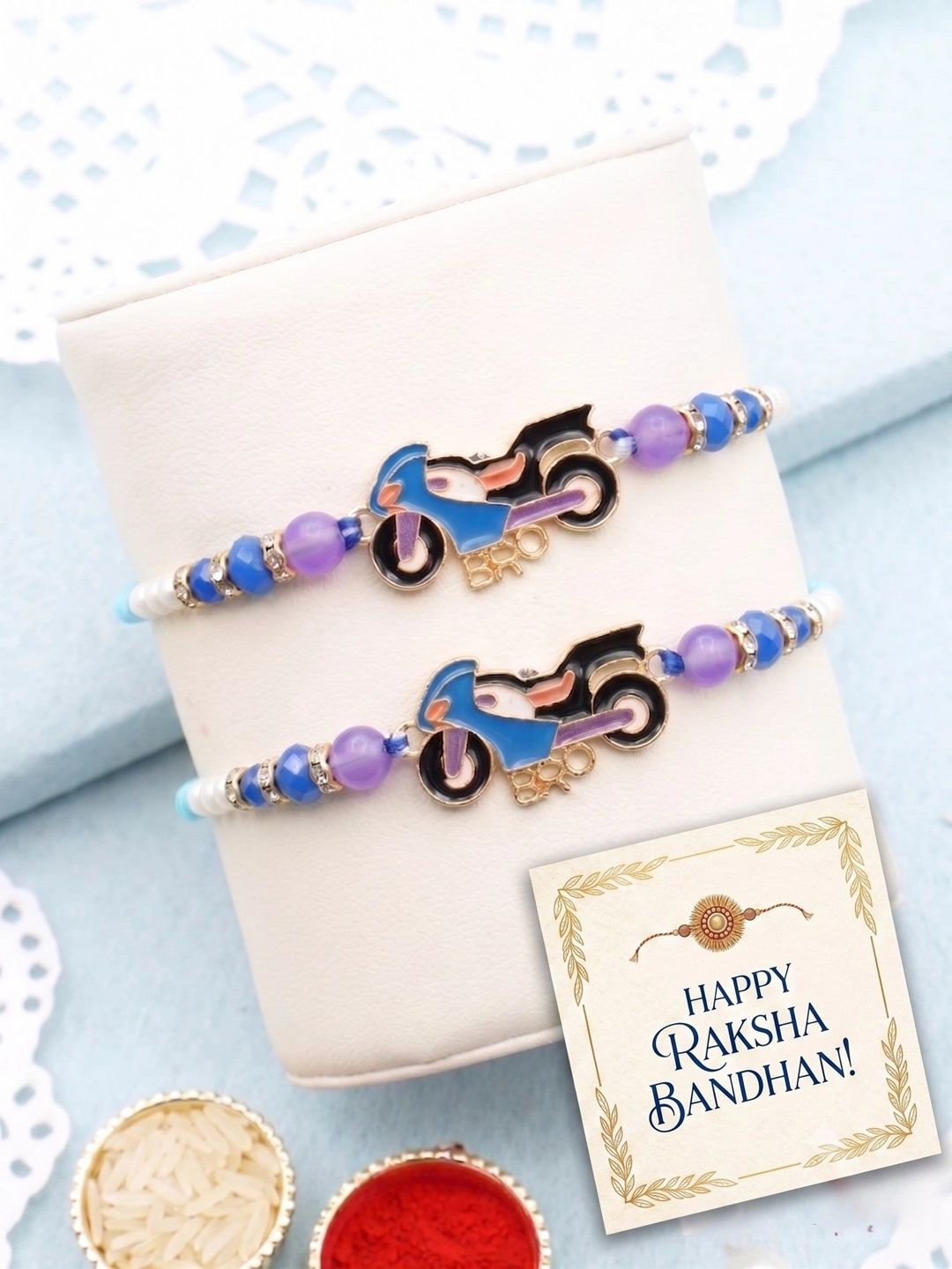 MEIRA JEWELLERY Thread Rakhi-picture-45