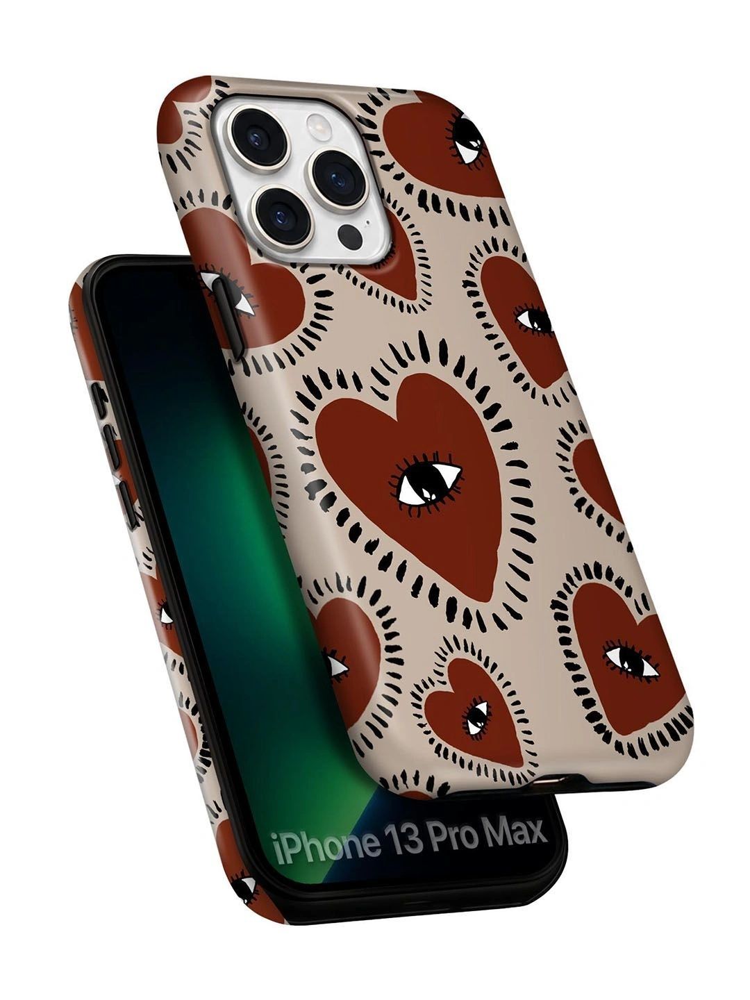 QRIOH Conversational Printed iPhone 13 Pro Max Back Case Mobile Accessories-picture-10