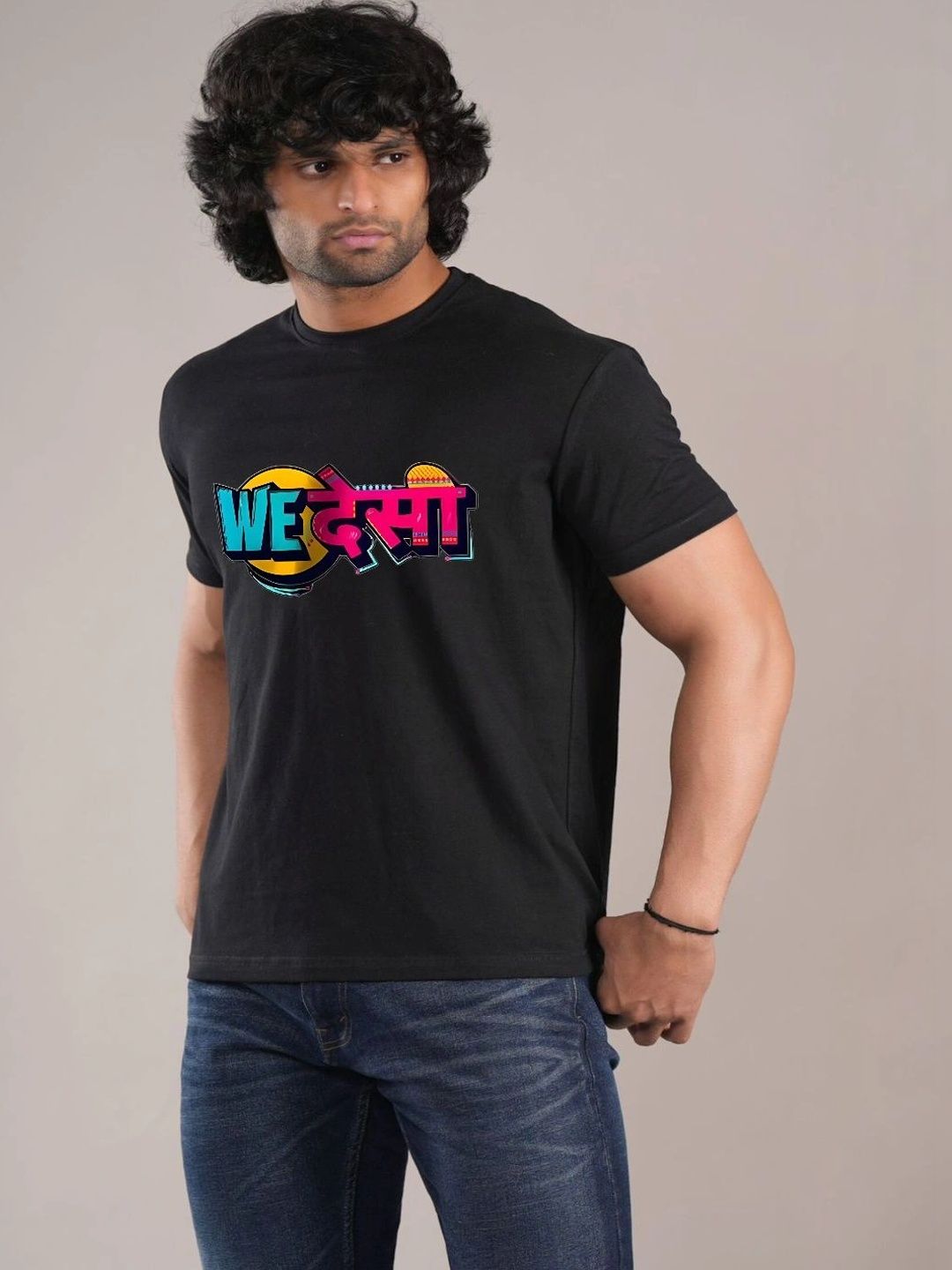 HESHA Men Typography Printed T-shirt-picture-23