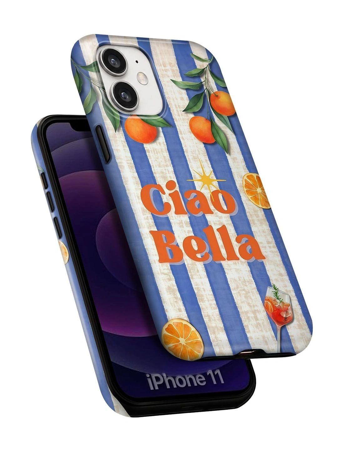 QRIOH Typography Printed iPhone 11 Back Case Mobile Accessories-image-48