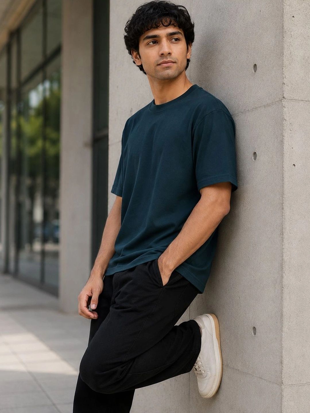 THE S LIVING Men Pure Cotton T-shirt-picture-18