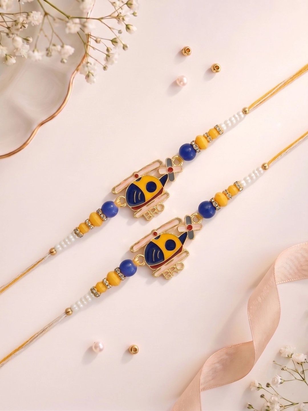 MEIRA JEWELLERY Thread Rakhi-picture-35