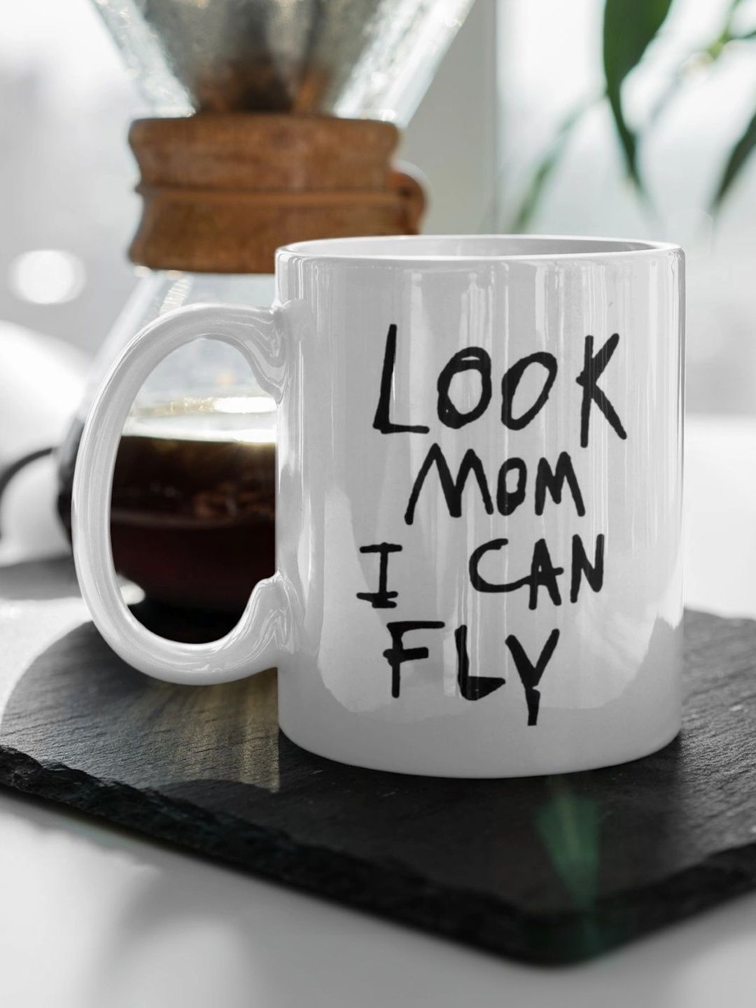 TAJNAN White Text or Slogans Printed Ceramic Glossy Mugs Set of Cups and Mugs-picture-10