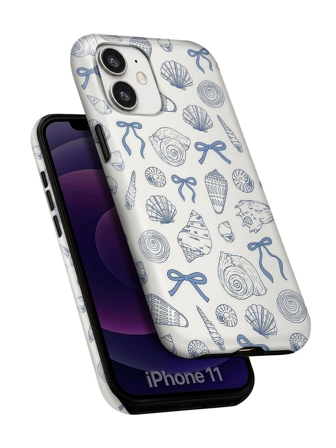 QRIOH Tropical Printed iPhone 11 Back Case Mobile Accessories-picture-42