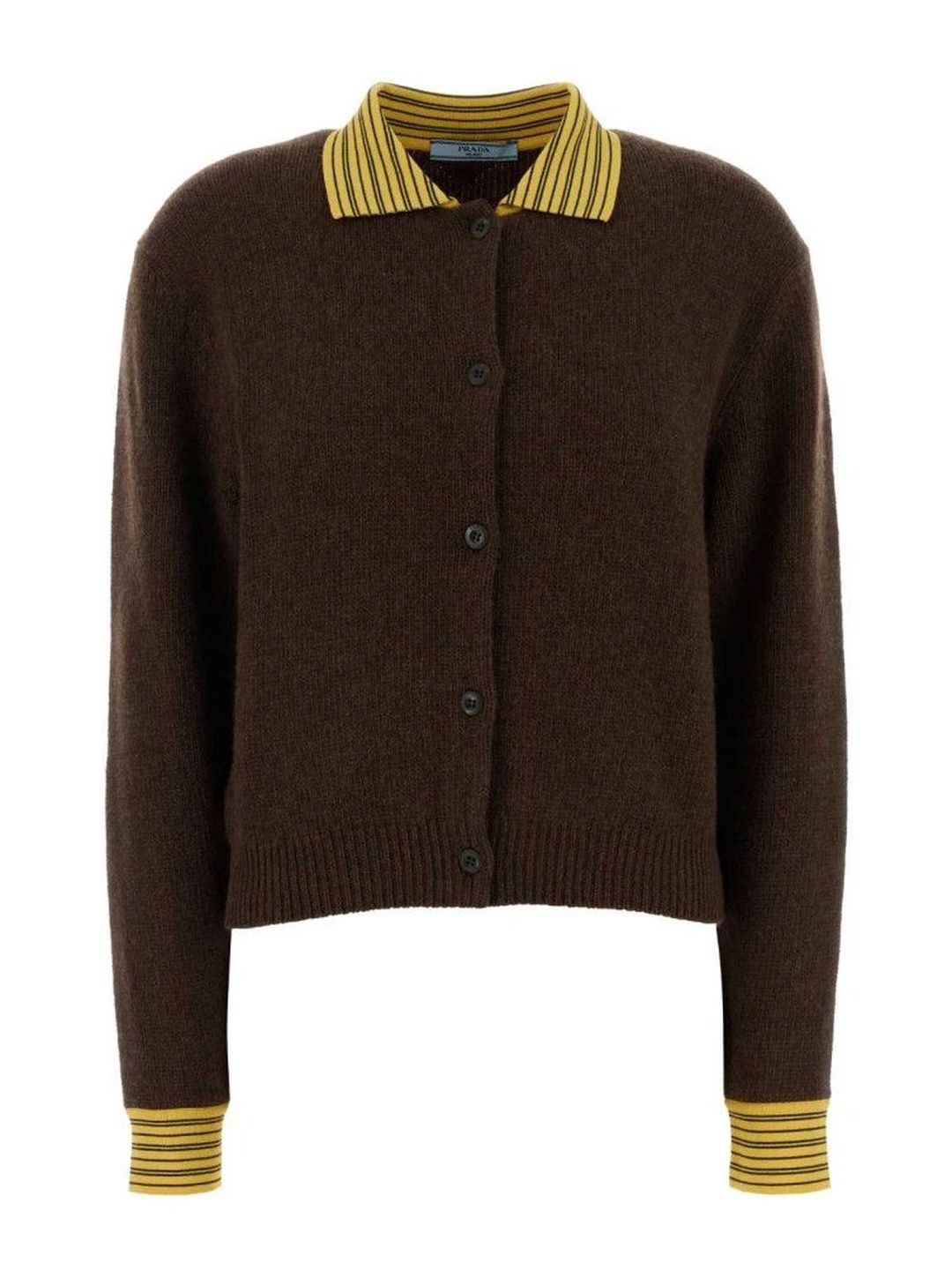 Prada Women Striped Woollen Cardigan-picture-35