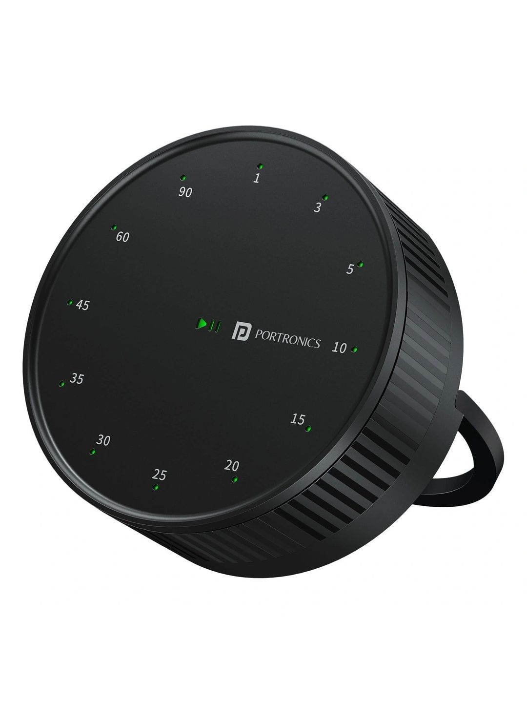 Portronics Black Traditional Alarm Clock-image-20