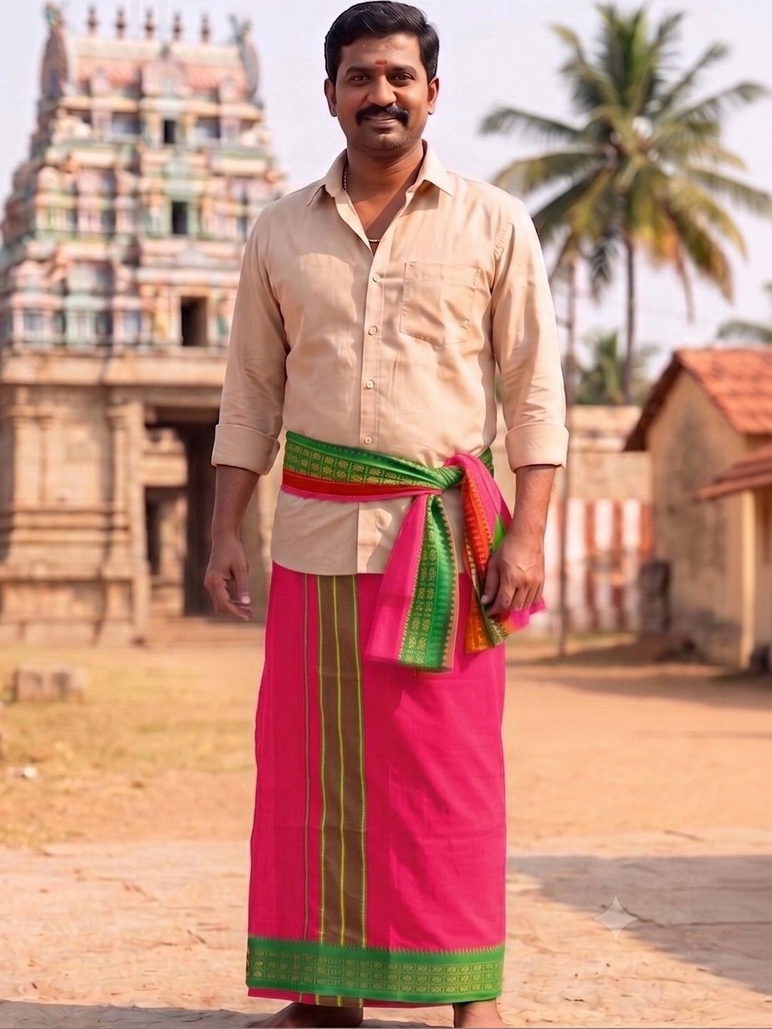 Hornbill Enterprises Men Cotton Dhoti Dhotis-picture-27