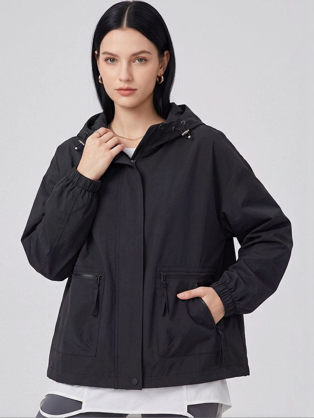 Suo Women Lightweight Parka Jacket-picture-18