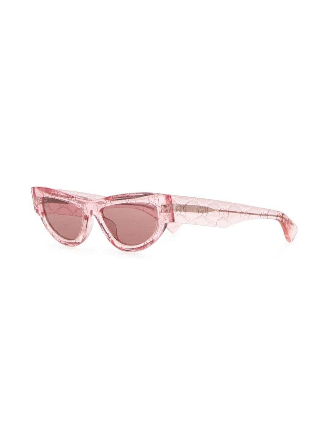 Gucci Women Brown Lens & Pink Cateye Sunglasses with-image-47