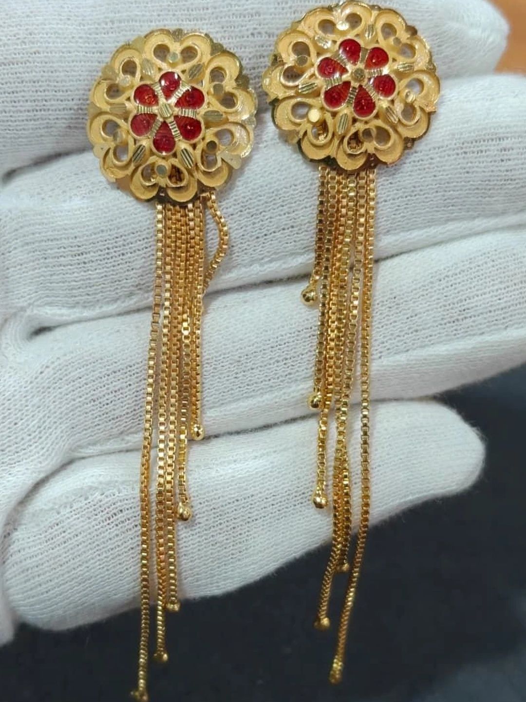 EvoraJewel Floral Drop Earrings-picture-54