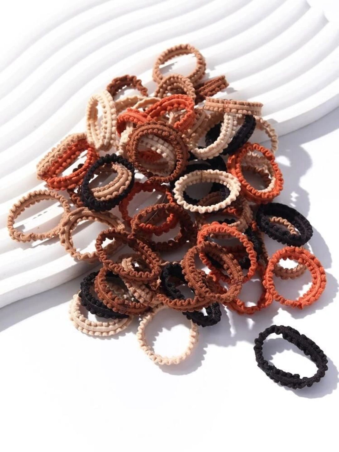 Radhya Accessories Girls Spiral Ponytail Holders-picture-16