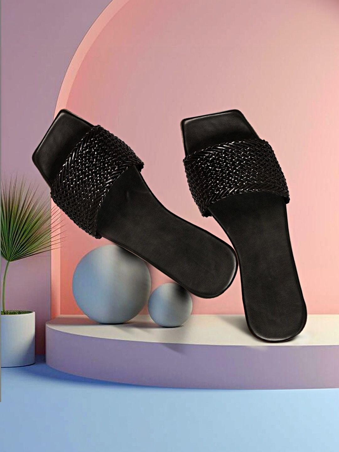 Commander Shoes Women Open Toe Flats-image-49