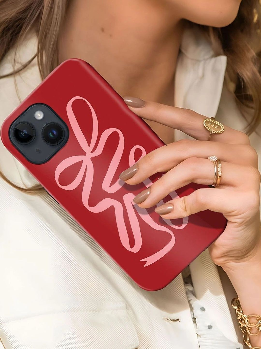 QRIOH Abstract Printed iPhone 11 Back Case Mobile Accessories-image-40
