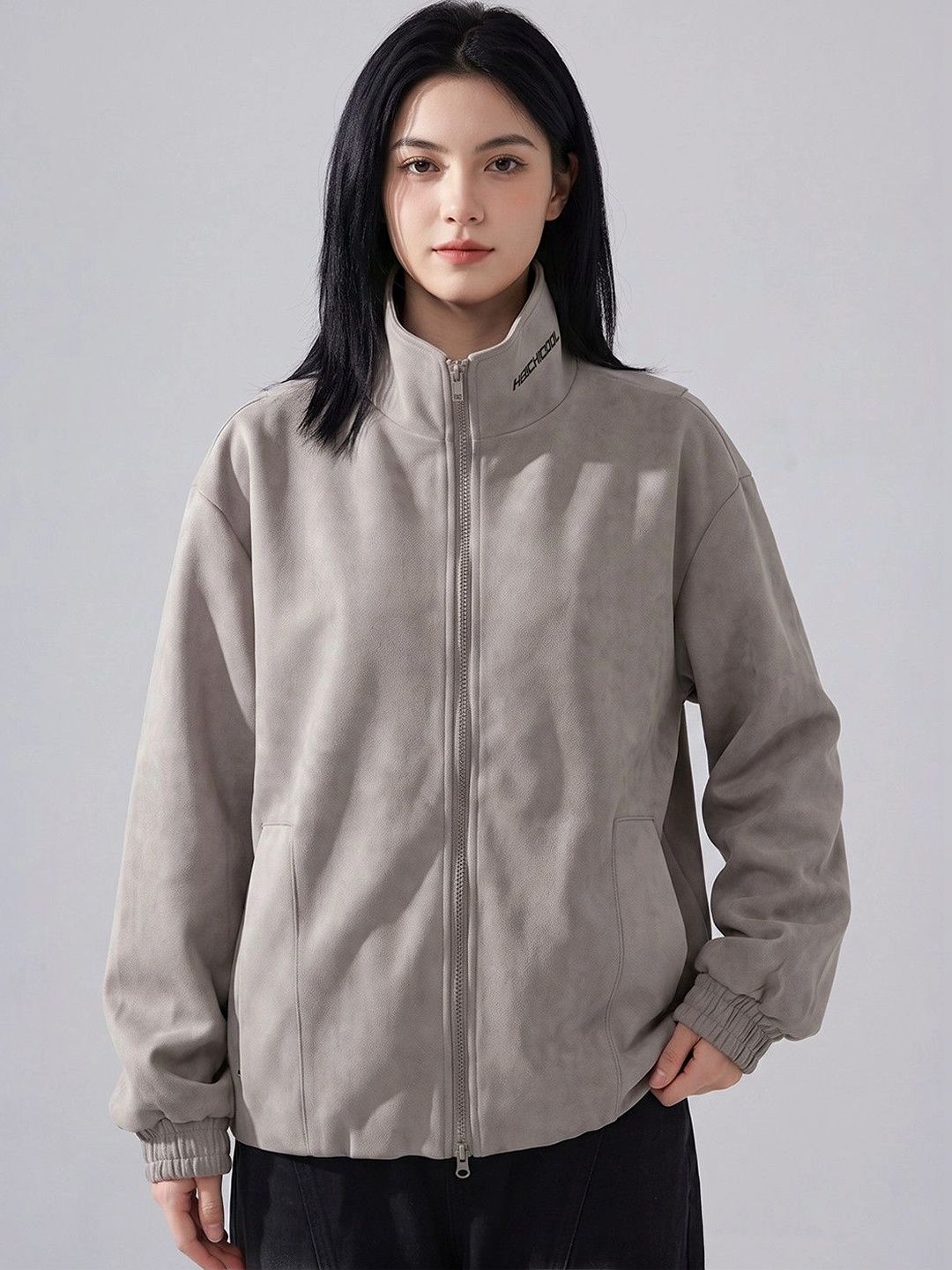 Suo Women Lightweight Bomber Jacket-picture-23