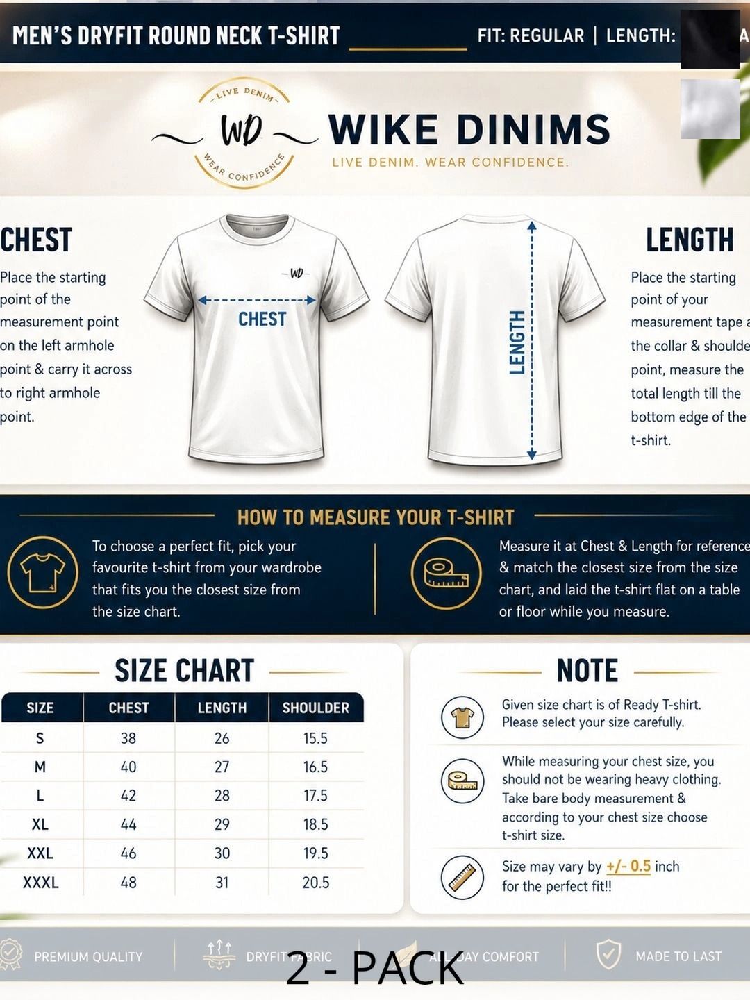 WIKE DENIMS Men 2 Printed T-shirt-picture-20