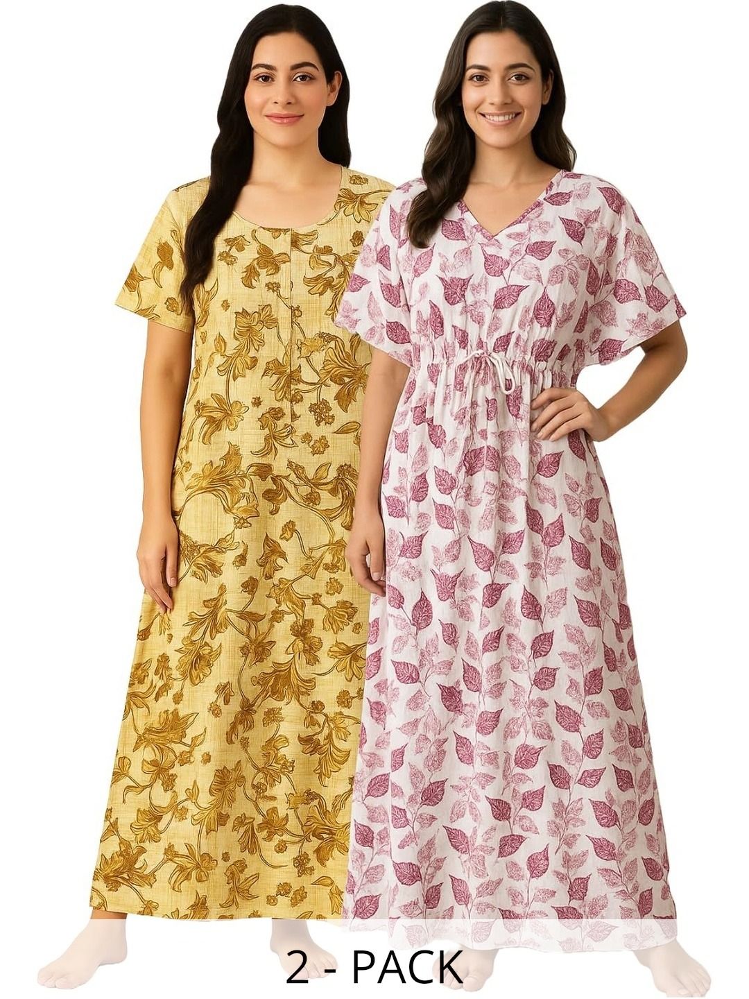 Bahumaan Printed Maxi Nightdress-picture-12