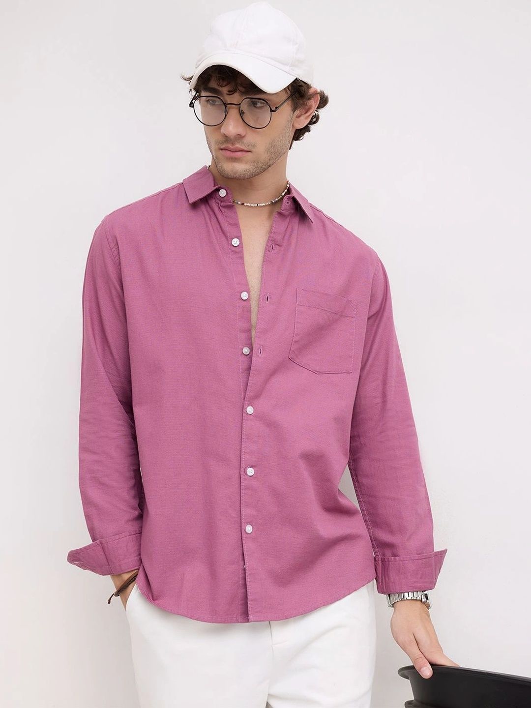 VASTRADO Men Classic Slim Fit Casual Shirt-picture-16