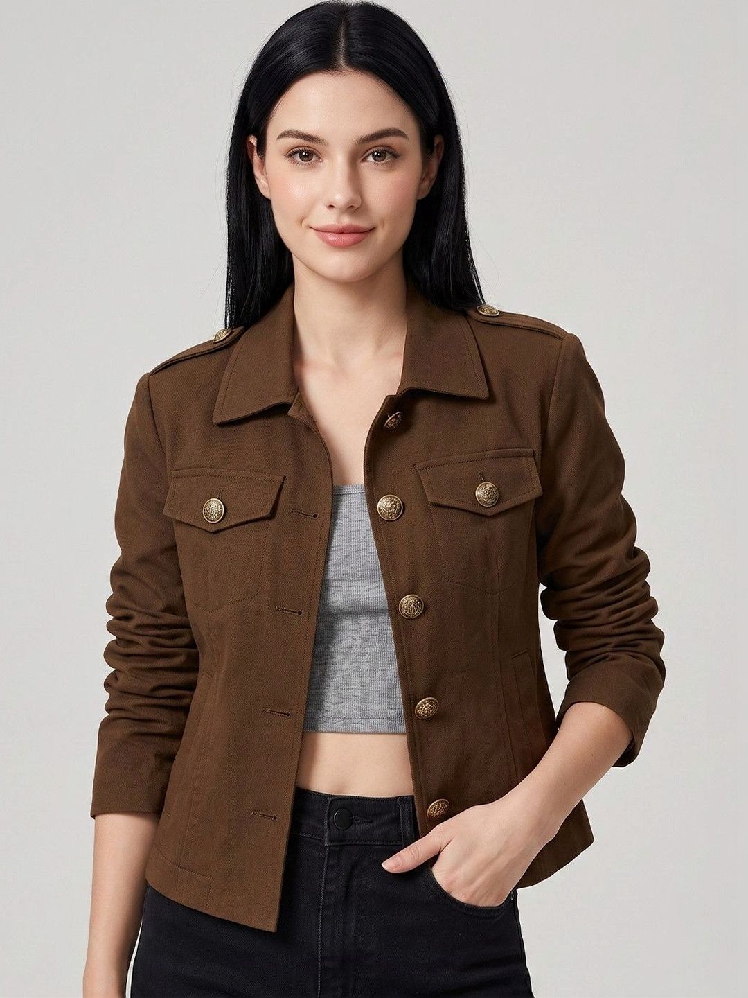Suo Women Woven Jacket-picture-39