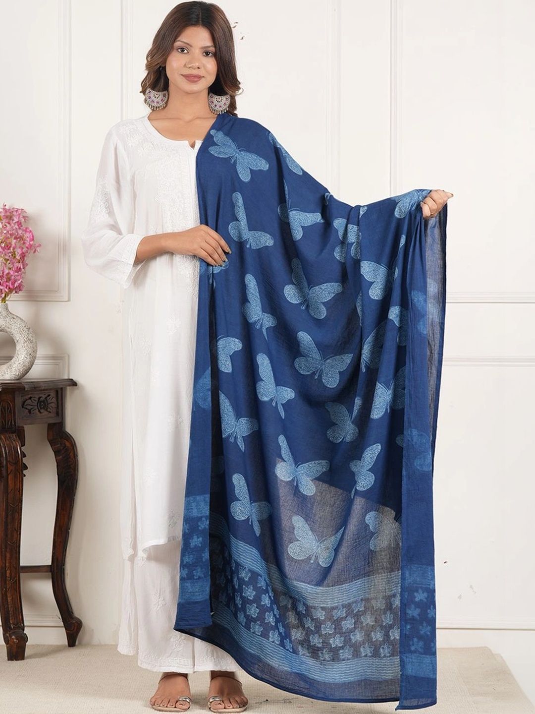 Style Shoes Printed Pure Cotton Block Print Dupatta-picture-37