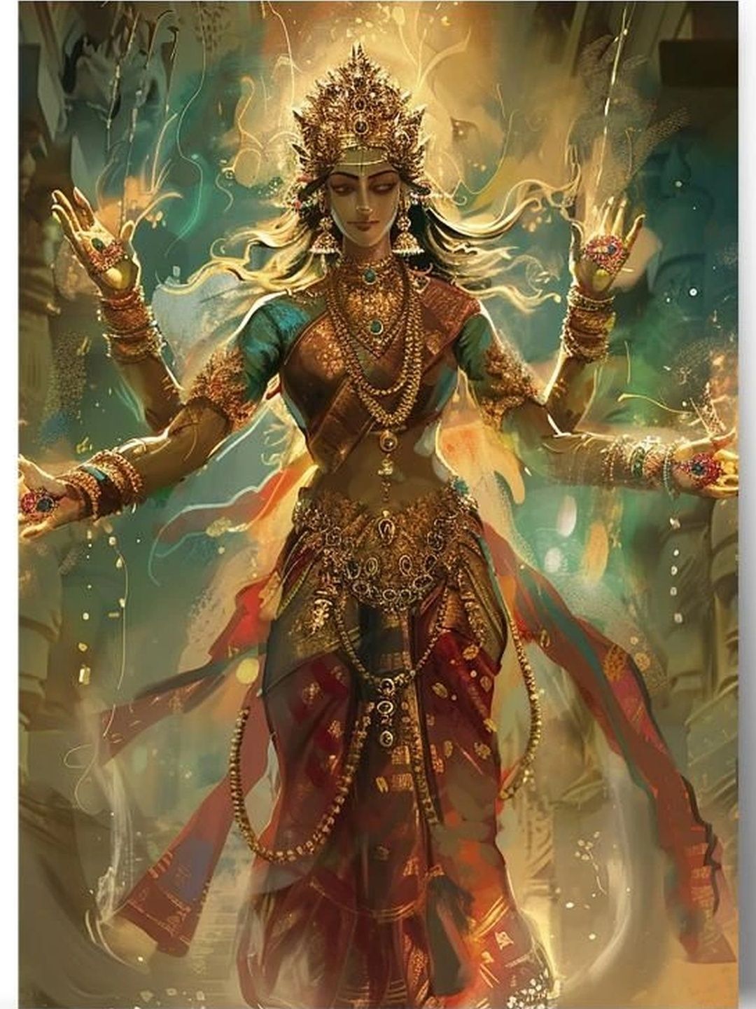 ARTOLIC Green Religious Wall Paintings-image-25