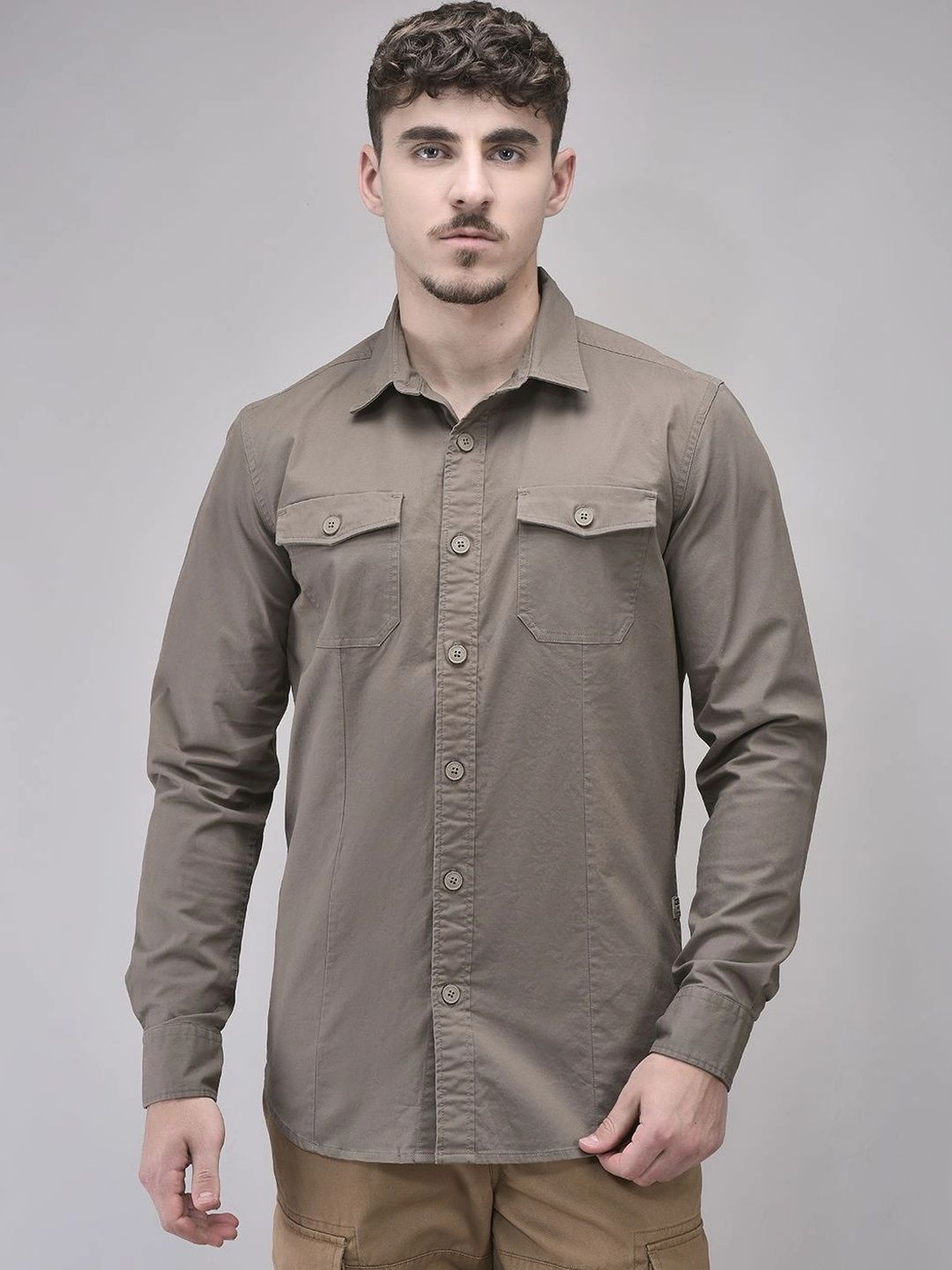 Woodland Men Relaxed Casual Shirt-picture-28