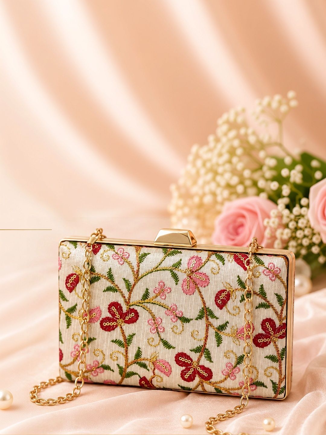 Rapid Costore Embroidered Box Clutch-picture-30