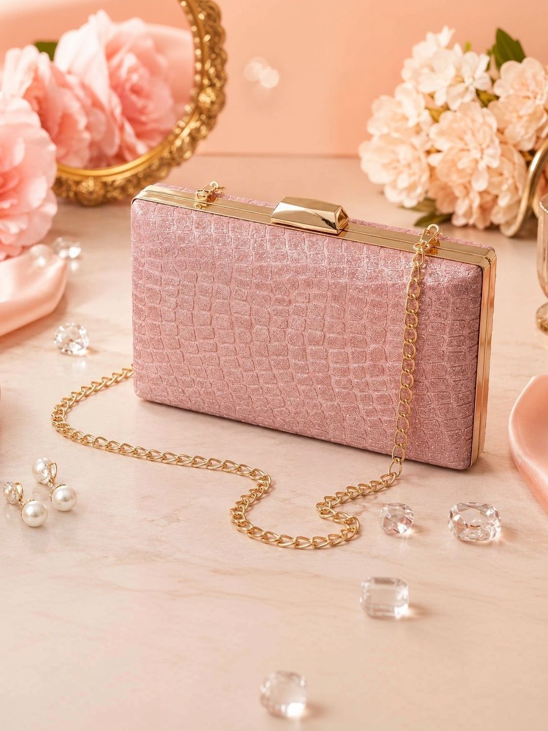 Rapid Costore Textured Box Clutch-picture-29