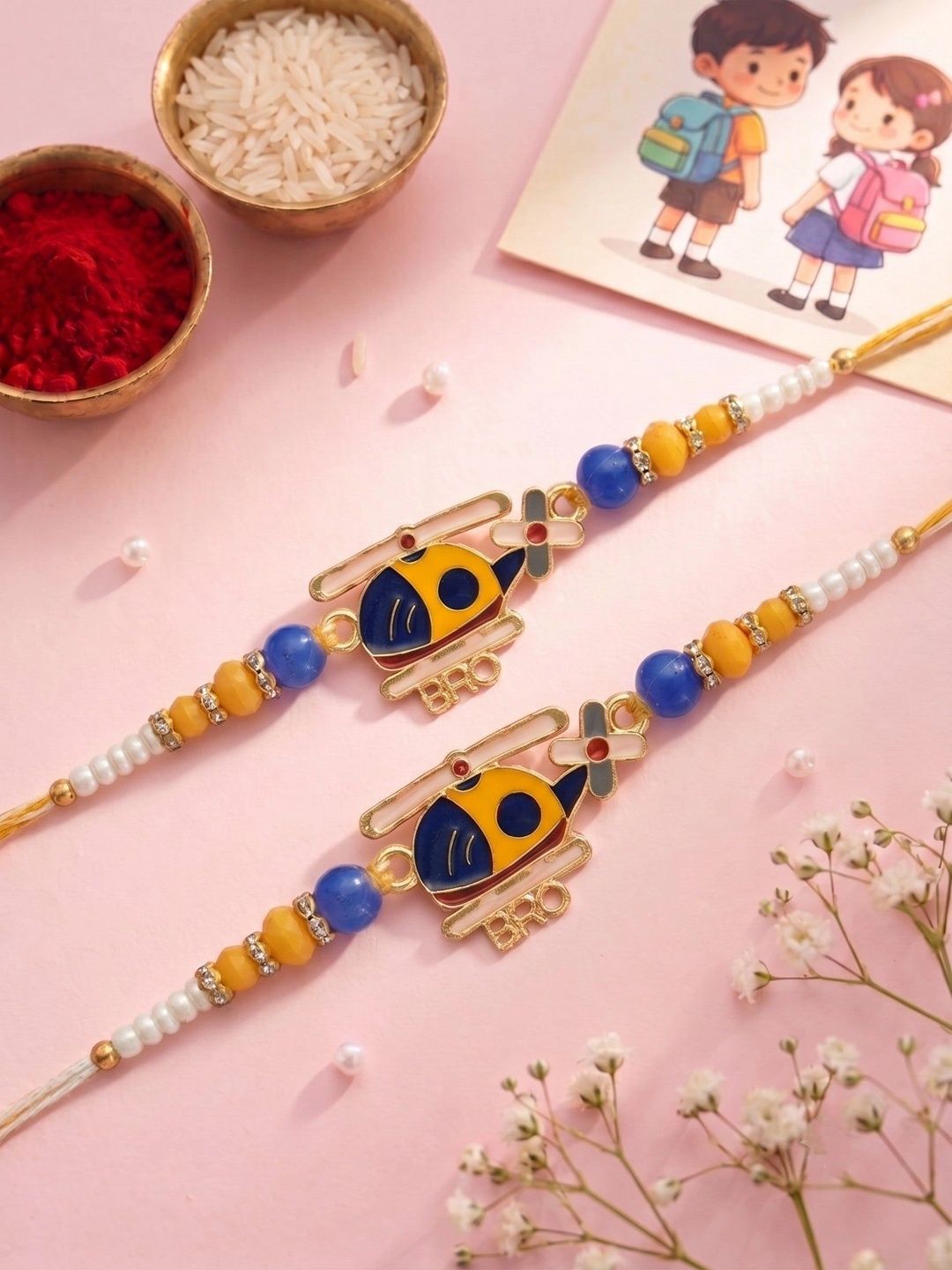 MEIRA JEWELLERY Thread Rakhi-picture-43